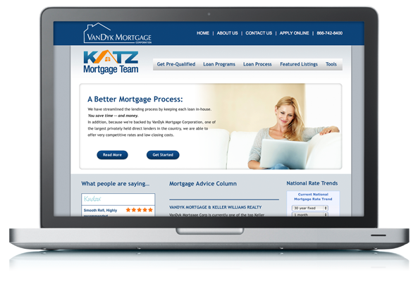 Mortgage Web Design