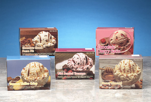 Ice cream package design